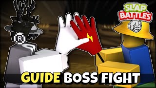 The Guide Boss Fight was INSANE (Slap Battles) | Roblox