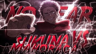 Sukuna vs Mahoraga [EDIT/AMV] - no fear -