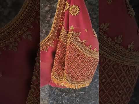 Bridal Blouse Ep Series|Trending Bridal blouse design #blouse #ytshorts