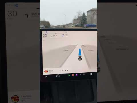 Tesla Model Y Full Self Drive Sneak Peek