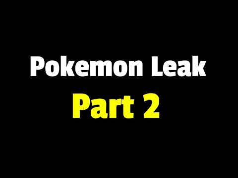 The Gamefreak Pokemon Leak - Part 2 (scrapped designs)