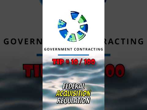 Government Contracting: Learn The FAR #governmentcontracts #smallbusiness #business #fba #deals