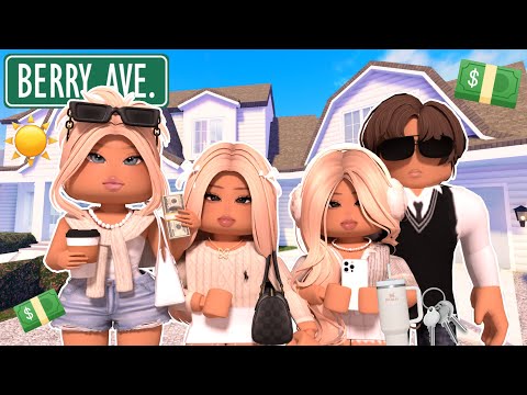 MILLIONARE FAMILY MORNING ROUTINE! *PRIVATE SCHOOL!* VOICED BERRY AVENUE ROLEPLAY