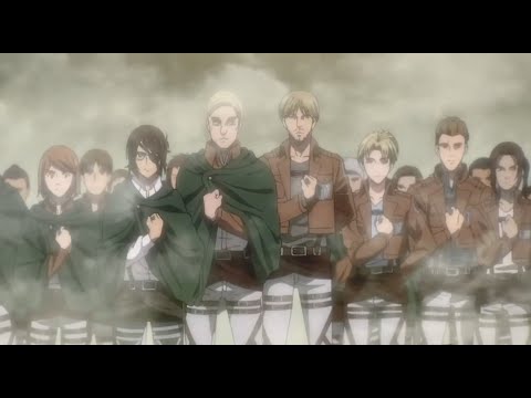 Levi meets his friends Survey Corps scene  - Attack on Titan Final Season