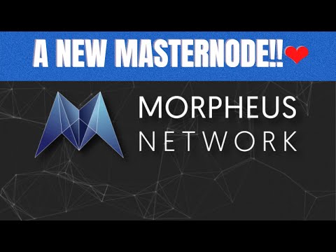 MORPHEUS NETWORK MASTERNODE IS ACCEPTING APPLICATIONS FOR ALPHA TESTERS.