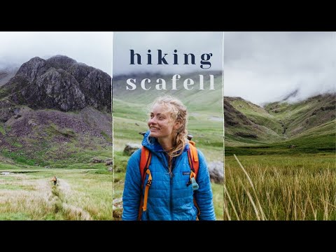 Hiking Scafell Pike via the Eskdale Valley, Lake District