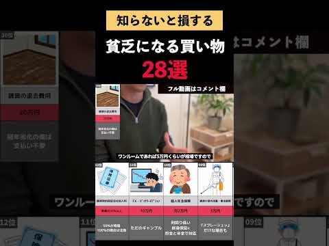 貯金したい人がお金を払ってはいけないモノ　20位　必要以上の賃貸の退去費用