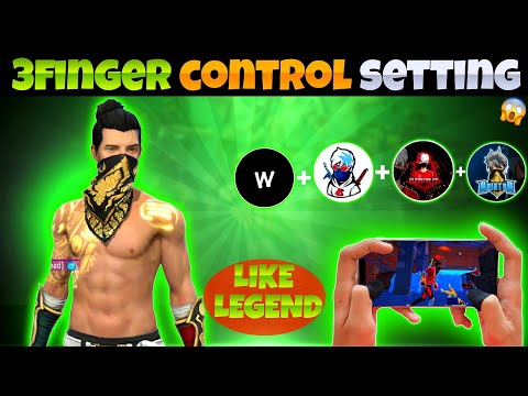 TOP 5 BEST CUSTOM HUD FREE FIRE 3 FINGER CLAW | BETTER THAN PC PLAYERS | THREE FINGER CUSTOM HUD