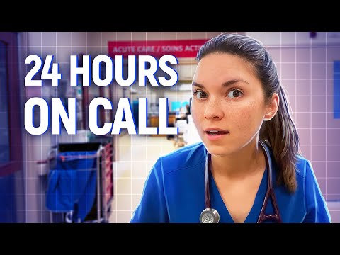 Day in the Life of a DOCTOR: 24 Hours On Call (ft. aortic stenosis)