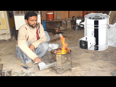 Young Talented Of Making Electrical Stove || How To Make DC 12V Electrical Stove