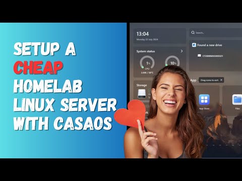 Setup a CHEAP Homelab Linux Server With CasaOS