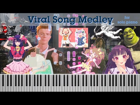 [COVER] Cupid but it's Idol but it's Kawaikute Gomen but...?! ("2516 Medley") - piano solo