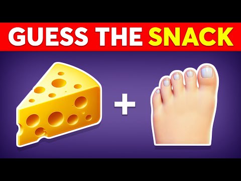 Guess The Snack by Emoji 🍟🥨 Emoji Quiz | Monkey Quiz