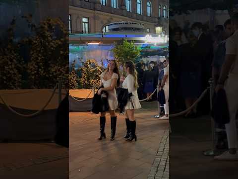 Swedish girls at night #sweden #nightlife #shorts #viral #shortsfeed #stockholm #night #party #2024