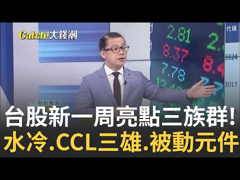 2025伺服器出貨增!散熱三雄比價效應 雙鴻.奇鋐將補漲?高速運算時代來臨!"CCL三雄"營運進入豐收期 各擁優勢?｜王志郁 主持｜20240922| Catch大錢潮 feat.黃世聰