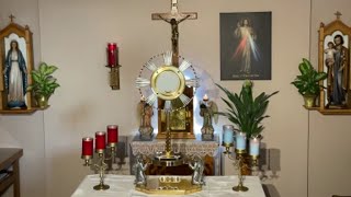 LIVE Eucharistic Adoration - Sisters of Divine Mercy