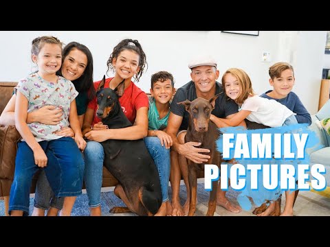 Family Pictures in our HOME! Tips for a easy going picture session!