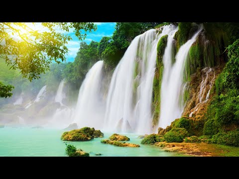 baby sleep music ♥ With Waterfall sounds, Nature sounds