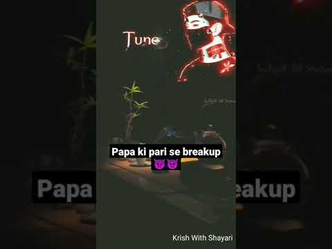 Papa ki pari ke liye shayari 😂😂| After breakup shayari for papa ki pari 😡😡| #short #viral #attitude