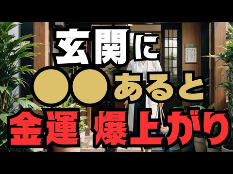 玄関に●●を置くだけで金運爆上がり！すぐに試したくなる開運術玄関に●●を置くだけで金運爆上がり！すぐに試したくなる開運術