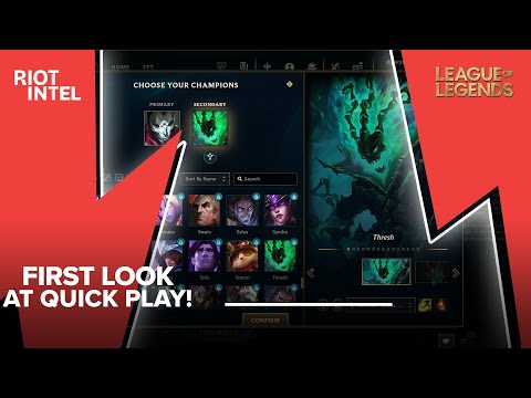 A Quick Look At Quick Play, The Newest Mode On PBE!