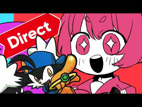 KLONOA REAL!!!! | whisker's Nintendo Direct REACTION [02-09-22]