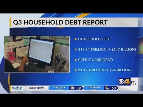 U.S. household debt reaches record level