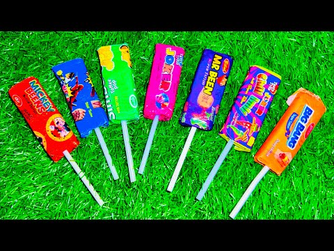 Some popular Candies in the World | New Milk Bottle | mini Cooking | Ice Cream Pop It | Asmr Coca