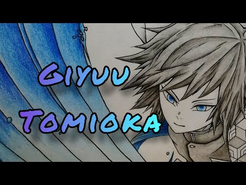 Giyuu Tomioka 💧💧💧 Drawing ( Demon Slayer )