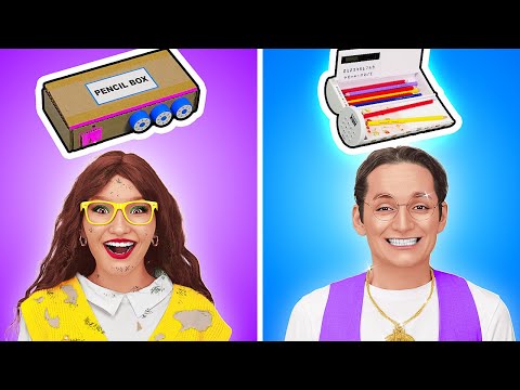 BOYS vs. GIRLS: ULTIMATE DIY CHALLENGE 🏆 Who Crafts It Better? Funny Moments by 123 GO!