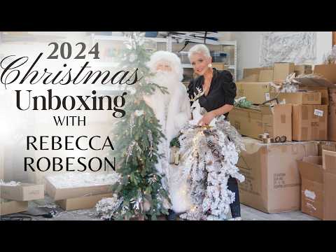 Christmas Unboxing with Rebecca Robeson | 2024 Christmas Decor