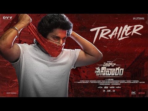 Saripodhaa Sanivaaram | Official Trailer | Nani, S.J. Suryah