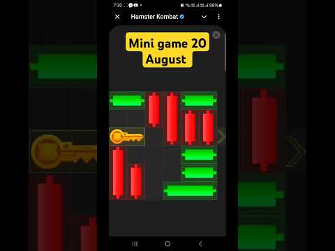 20 August Mini Game Hamster Kombat