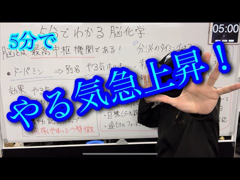 5分でわかる脳科学〜ドーパミン〜