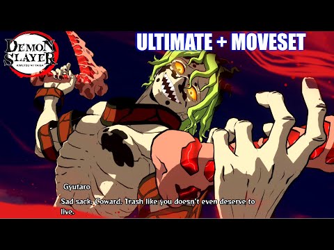 Demon Slayer Gyutaro Moveset & Ultimate - Kimetsu No Yaiba The Hinokami Chronicles DLC