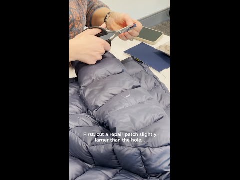 DIY Down Jacket Repair