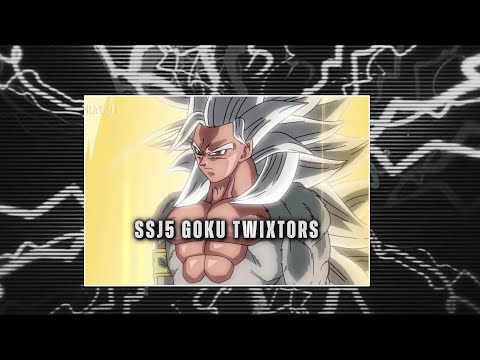 SSJ5 Goku Twixtors 4k + No Cc