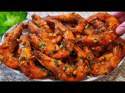 I'm Addicted To These Shrimps! Soo Delicious! You will cook it again and again!   😋🔥| 2 RECIPES