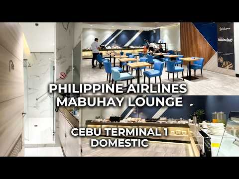 PAL MABUHAY LOUNGE VIRTUAL TOUR I MACTAN CEBU INTERNATIONAL AIRPORT TERMINAL 1 DOMESTIC