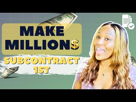 Make Millions By Subcontracting! | Lessons Learned | Government Contracting