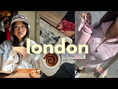 ⊹♡*romanticised* day living in london | adjusting to the city, workouts, travis scott tour