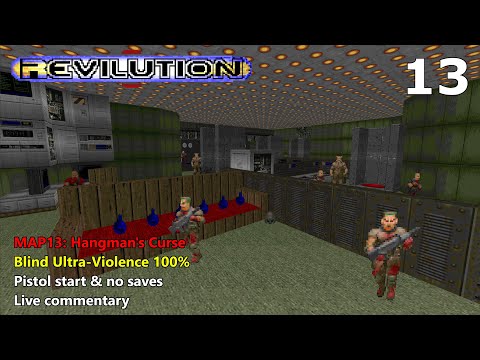 TNT: Revilution - MAP13: Hangman's Curse - Blind Ultra-Violence 100%