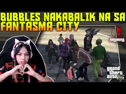 BUBBLES NAKABALIK NA SA FANTASMA CITY | GTA V ROLEPLAY | IZZECREAM