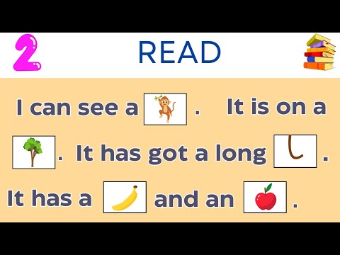 Reading for kids | Rebus Reading | Practice