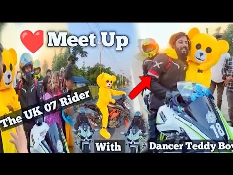 Dancer teddy boy meet up  The uk07 rider || Best funny video 🤣😂🤣