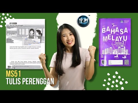 【BM Tahun 3】Buku Aktiviti Jilid 1 MS 51 | Tulis Perenggan【学到】|  ANGELIA