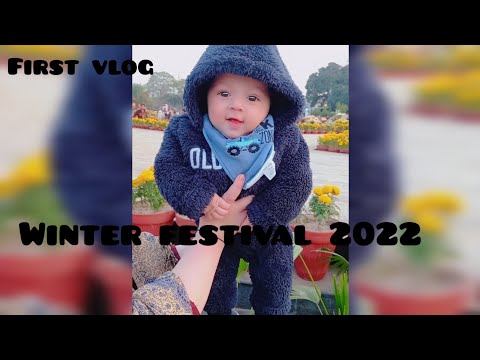 My first vlog✌️| winter festival 2022