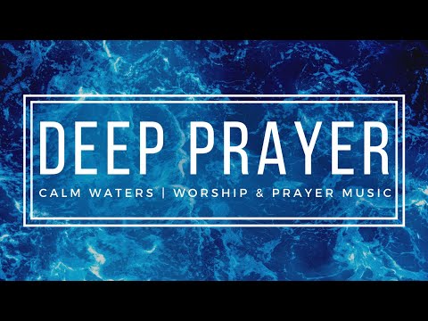 Peaceful Deep Prayer Music  - 1 Hour Ocean Piano Instrumental with Calming Ocean Waves HD