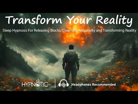 Sleep Hypnosis For Releasing Emotional Blockages, Clearing Negativity and Creating A New Reality