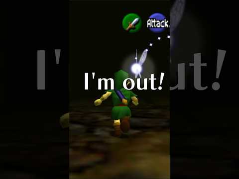 Jump scare. | Zelda | The Legend of Zelda | Ocarina of Time